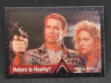 1990 Pacific Total Recall Arnold Schwarzenegger Sharon Stone #60 to Reality 4_z picture