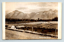 RPPC Postcard Matanuska Valley AK Alaska Farm Fields and Mountains picture