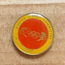 BHUTAN National Olympic Committee (NOC) Pin Badge picture