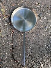 Vintage STL Made in France Copper Mauviel Frying Pan Round 9.5