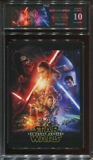 2015 STAR WARS: THE FORCE AWAKENS PROMO 1 HG GEM MINT 10 HEROES GRADING picture