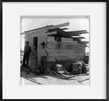 1900 Photo Galveston Disaster, Texas: begining life anew after the storm 2 men a picture