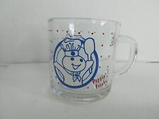 1991 Anchor Hocking Pillsbury Doughboy Poppin' Fresh Glass Mug/Cup bob2 picture