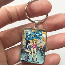 Cherry's Jubilee #4 Cover Pendant with Key Ring and Necklace Comic Book Poptart picture