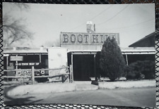 c.1950s Dodge City Kansas Boot Hill Store Front Sign Western Vintage Photograph picture