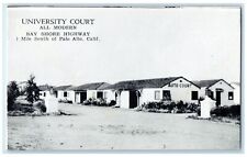 c1910 University Court All Modern View South Of Palo Alto California CA Postcard picture