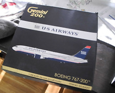 Very Rare GEMINI JETS 200 US AIRWAYS BOEING 767-100, Retired, NIB, 1:200, HTF picture