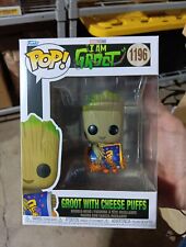 Funko Pop Vinyl: Marvel - Groot With Cheese Puffs #1196 picture