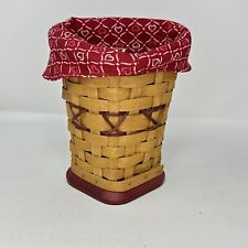 Longaberger 2008 Sweetheart True Love Basket Liner and Protector picture
