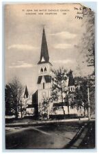 1940's St. John The Baptist Catholic Church Suncook New Hampshire NH Postcard picture