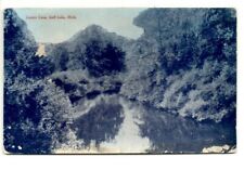 Gull Lake Michigan Lovers Lane c.1910s Kalamazoo Battle Creek Postcard MI 22 picture