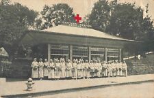 Red Cross Canteen Station Roanoke Virginia VA Fire Hydrant c1915 Postcard picture
