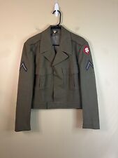 Vintage WWII Era Formal Jacket Wool Military Field Size 40R picture