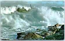 Postcard - Pounding Surf, Cape Ann - Rockport, Massachusetts picture