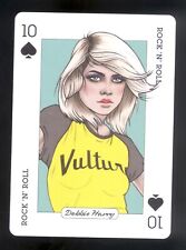 Debbie Harry Blondie Music Genius Playing Trading Card 2018 Mint Condition picture