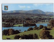 Postcard Looking across Esthwaite England picture