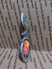 Franklin Mint Knightstone Knife “Mistress Of Fire” Sculpture Dragon Head picture