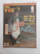 VTG 1984 NBA Today Newspaper Magazine Basketball NEW JERSEY NETS 80s RARE picture