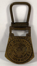 U. S. House of Representatives Seal, Brass Key Chain In Apprec. Edward Horton picture