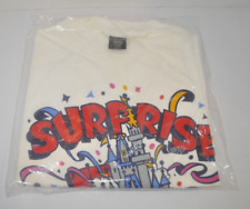 Vintage Walt Disney World Surprise 20 Years T-Shirt 90s L Single Stitch USA NEW picture