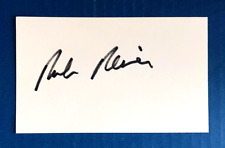ROB REINER AUTOGRAPH—CARD SIGNED IN-PERSON 1995—ALL IN THE FAMILY/STAND BY ME picture