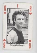 1993 Kerrang Magazine The King of Rock Playing Cards Bon Jovi #6H 17fm picture
