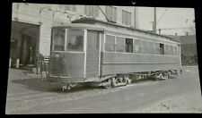 Orig 1930s NY&QT Trolley @ Metropolitan Av Maspeth Queens NYC Photo Negative picture