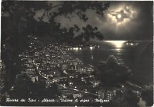 Dreamy Vision at Night of Alassio, Riviera dei Fiori, Italy Postcard picture