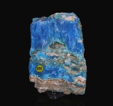 Exceptional Large Bright Blue Krohnkite w/ Natrochalcite - Chuquicamata, Chile picture