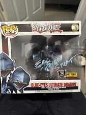 Funko Pop Blue-Eyes Ultimate Dragon Hot Topic Exclusive Yu-Gi-Oh #1078 SIGNED picture