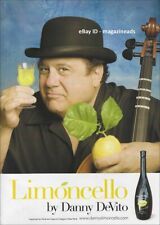 LIMONCELLO by Danny DeVito 1-Page Magazine PRINT AD 2008 magritte inspired photo picture
