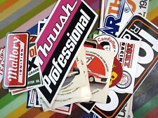 vtg 1970s to 1990s Auto Racing sticker - Edelbrock Koni Datsun Isky Ford GT picture