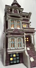 Yuletide Snow Hamlet Lighted Village House “Victorian House”- 1986 picture