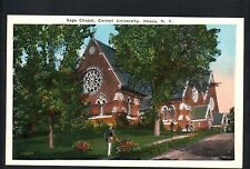 ITHACA, NY * CORNELL UNIVERSITY ~ SAGE CHAPEL *  UNPOSTED VINTAGE c 1920s picture