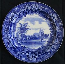 Early 20th Century Souvenir Wedgwood Plate Dutch Church Albany New York picture