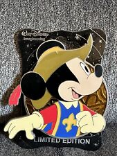 Disney WDI Mickey Through The Years Profile Pin LE 300 Three Musketeers picture