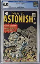 Tales To Astonish #31 CGC 4.5 Atlas Comics 1962 Kirby Ayers Cover Mummy's Secret picture
