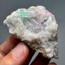 Bi Color Tourmaline Crystal Specimen From Afghanistan 397 Carat picture