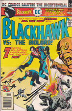 1976  BLACKHAWK VS BIOLORD DC COMICS BOOK AUGUST # 247 F/VF picture