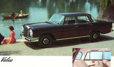 Vintage 1960 Mercedes Bez 220 4 Door Sedan Vintage Print Ad and Specifications picture