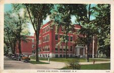 Stevens High School Claremont New Hampshire NH 1932 Postcard picture