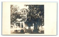 Postcard Residential Home, posted Detroit Michigan 1911 RPPC J58 picture