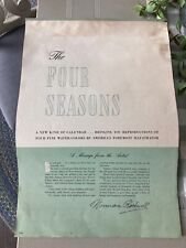 Vintage Norman Rockwell, 1949 The Four Seasons Calendar picture