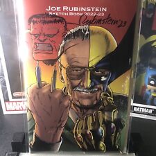 Joe Rubinstein Sketchbook - Signed and Hulk Remark By Joe Rubinstein picture