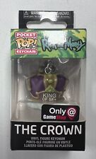 Funko Pop Pocket Keychain Rick and Morty The Crown Gamestop Exclusive NEW picture