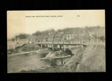 Caribou,ME Maine, Bridge over Aroostook River, not use, circa 1940's picture