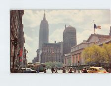 Postcard Looking South Fifth Avenue And 42nd Street New York City New York USA picture