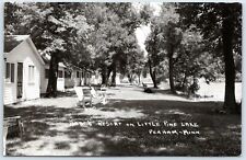 Postcard RPPC MN Perham Minnesota Babe's Resort On Little Pine Lake R56 picture
