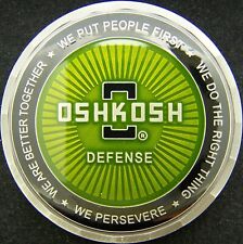 Oshkosh Defense Hunger Games Challenge Coin picture
