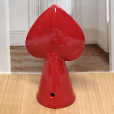 Ceramic Queen of Hearts Staff Topper Decor Figurine 4.75